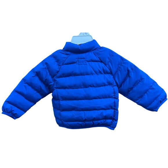 Blue Toddler Lightweight Packable Puffer Jacket 12 Months - Picture 3 of 4